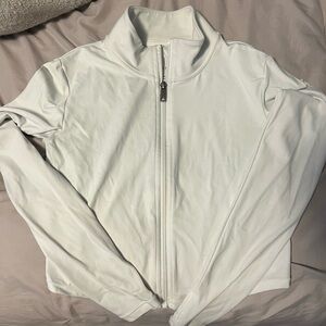 White Cropped Vitality Jacket